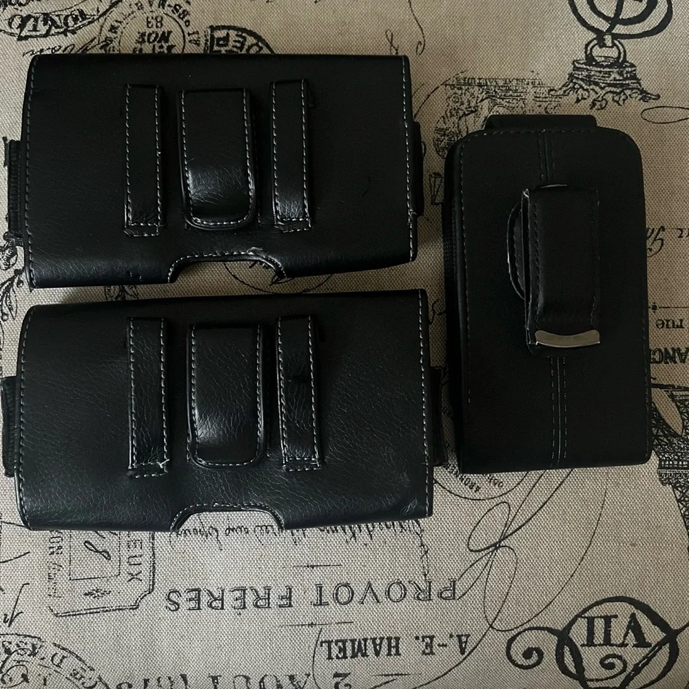 Men's phone holders for belt